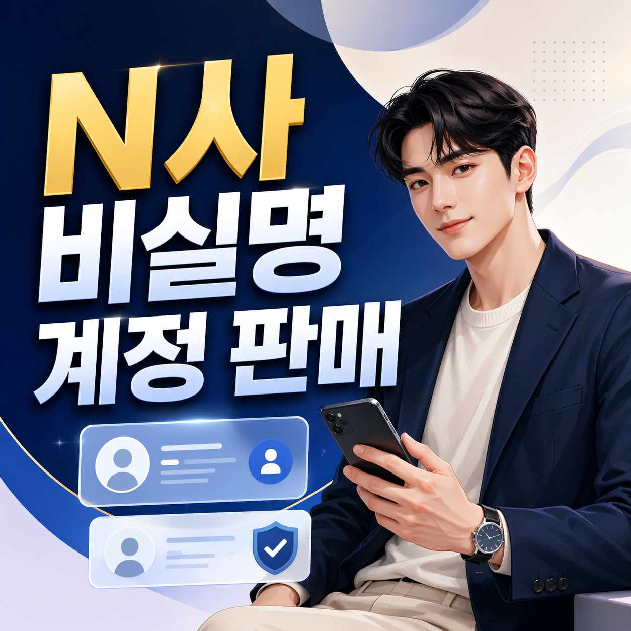 N사 비실명 계정 판매 장단덤 알아보기